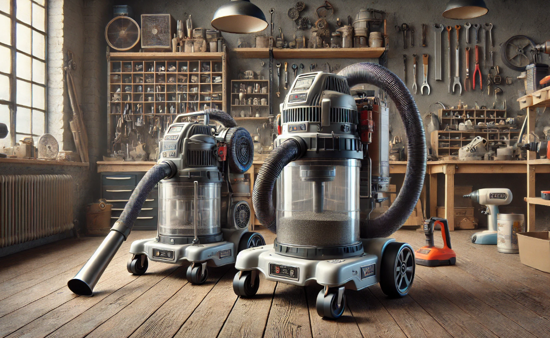 deux aspirateurs différents