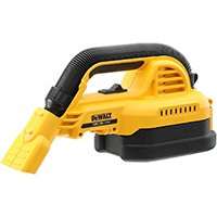 Aspirateur de chantier à main sans fil DeWalt DCV517N avec embout plat et flexible