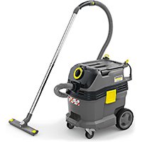 Aspirateur de chantier Kärcher NT 30/1 Tact L avec accessoires (brosse, suceur, sac, filtre)