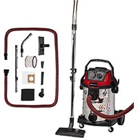Aspirateur de chantier Einhell TE-VC 2025 SACL avec accessoires (brosse, suceur, sac, filtre, tuyau)