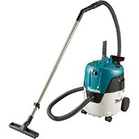Aspirateur de chantier Makita VC2000L avec accessoires (brosse, suceur, sac, filtre)