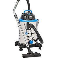 Aspirateur de chantier Vacmaster en acier inoxydable avec flexible, tube métallique et embout pour sol