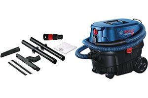 Aspirateur de chantier Bosch GAS 12-25PL avec accessoires (brosses, suceur, sac)
