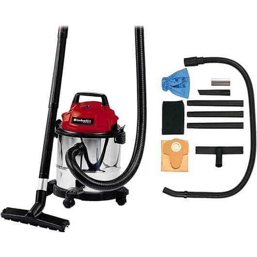 a vacuum cleaner with a handle