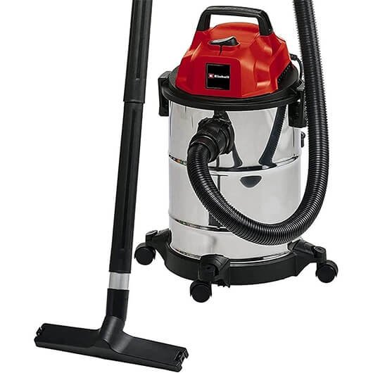 a vacuum cleaner with a handle