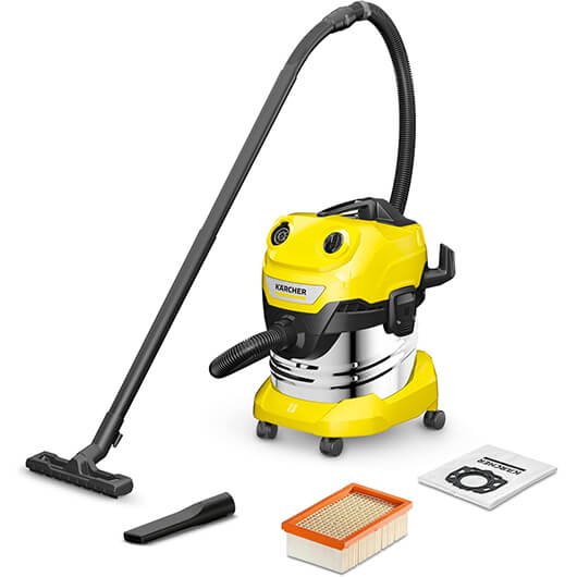 a yellow and black vacuum cleaner