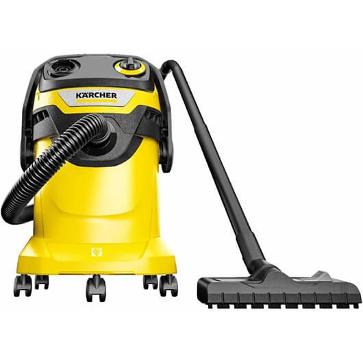 a yellow and black vacuum